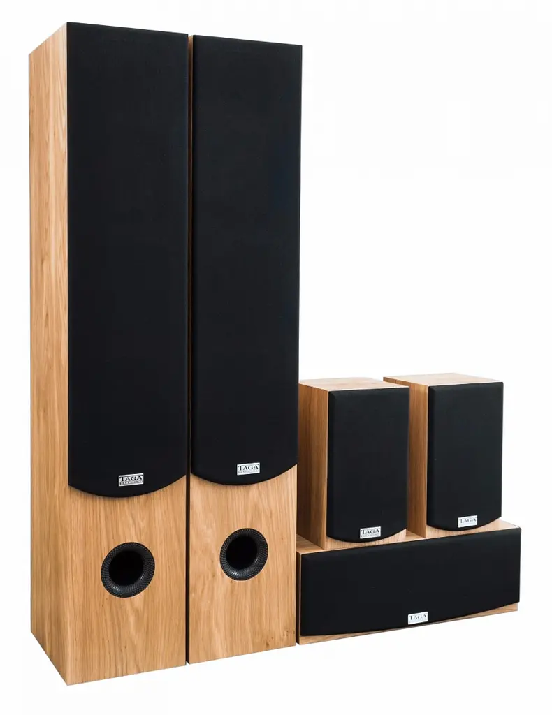 Комплект акустики TAGA Harmony TAV-506 v.2 Set Oak - фото 2