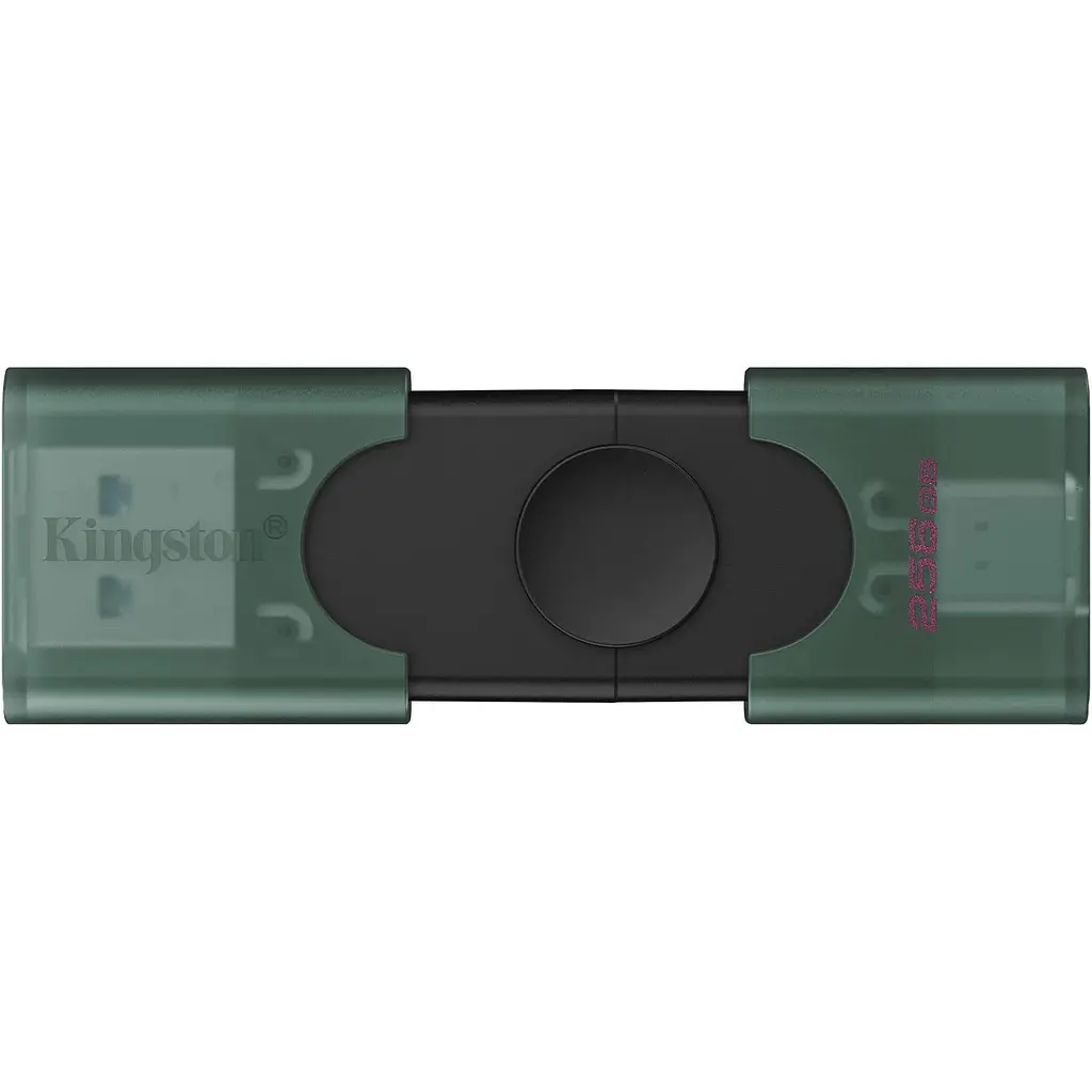 Флеш-накопичувач Kingston USB Накопичувач 256GB USB 3.2 Type-A + Type-C DT DuoG2 (DTDEG2/256GB) - фото 2