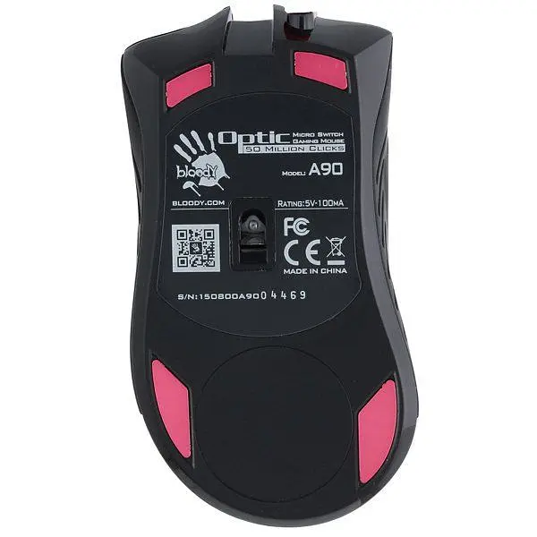 Миша A4Tech A90A Bloody USB Black - фото 6