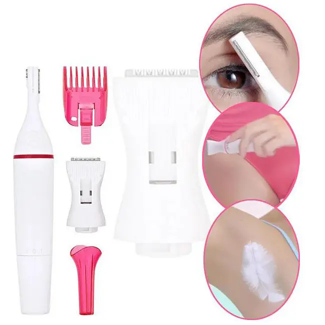 Тример для обличчя жіночий Sweet Sensitive Precision Beauty Styler White (10667) - фото 2