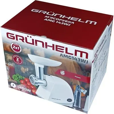 Мясорубка Grunhelm (AMG143WJ) - фото 4