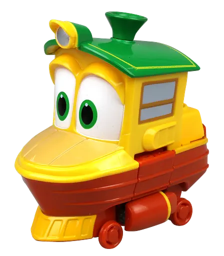 Трансформер паровозик Silverlit Robot Trains Каченя, 10 см (80166) - фото 2