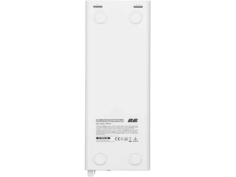 Корпус 2E Credo Slim 400W White (V90W-400) - фото 6