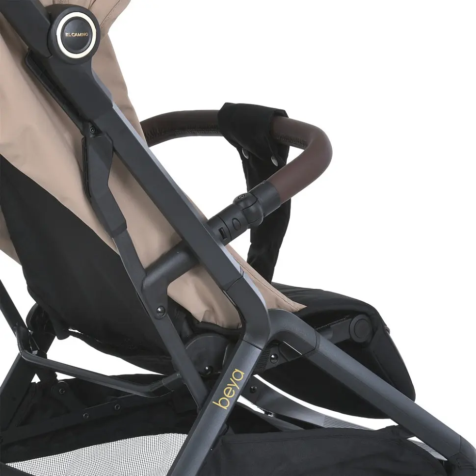 Детская прогулочная коляска El Camino ME 1127-G Beige - фото 8