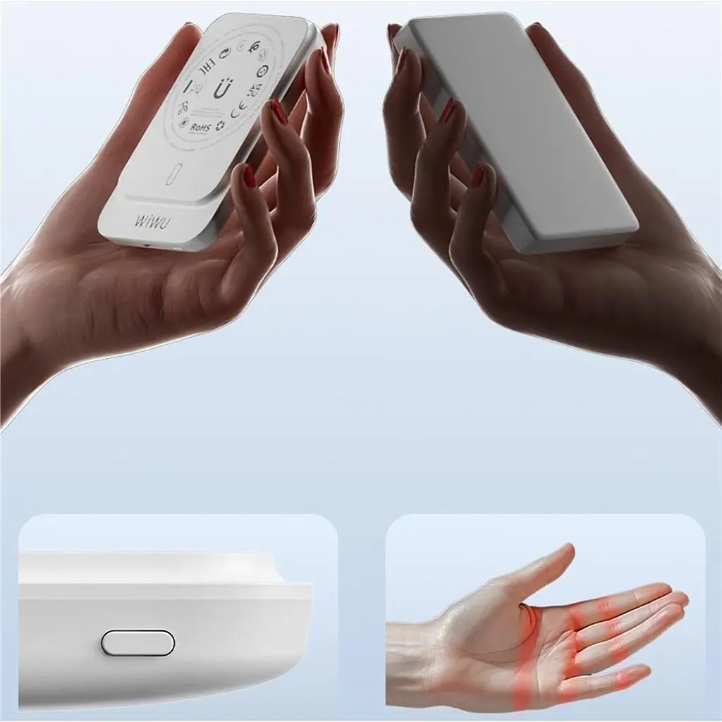 Зовнішній акумулятор WiWU Magnetic Wi-P037 5000mAh White [161225] - фото 4