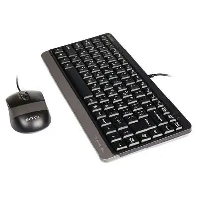 Комплект A4Tech F1110 USB Grey (4711421987547) - фото 5