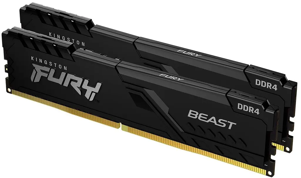 Пам'ять ПК DDR4 16GB KIT (8GBx2) 3200 FURY Beast Kingston teh0024804 - фото 5