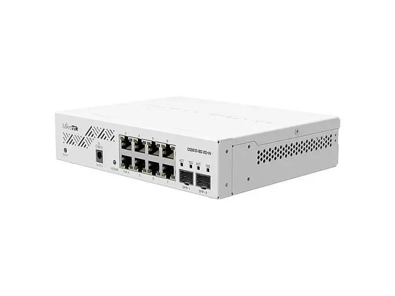 Комутатор MikroTik CSS610-8G-2S+IN (8x1G, 2xSFP+, SwOS) - фото 5