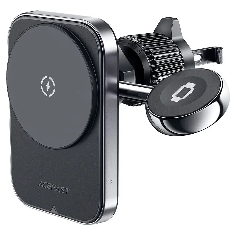 Автотримач із БЗУ D18 2in1 in-car Black Acefast teh0029269 - фото 2