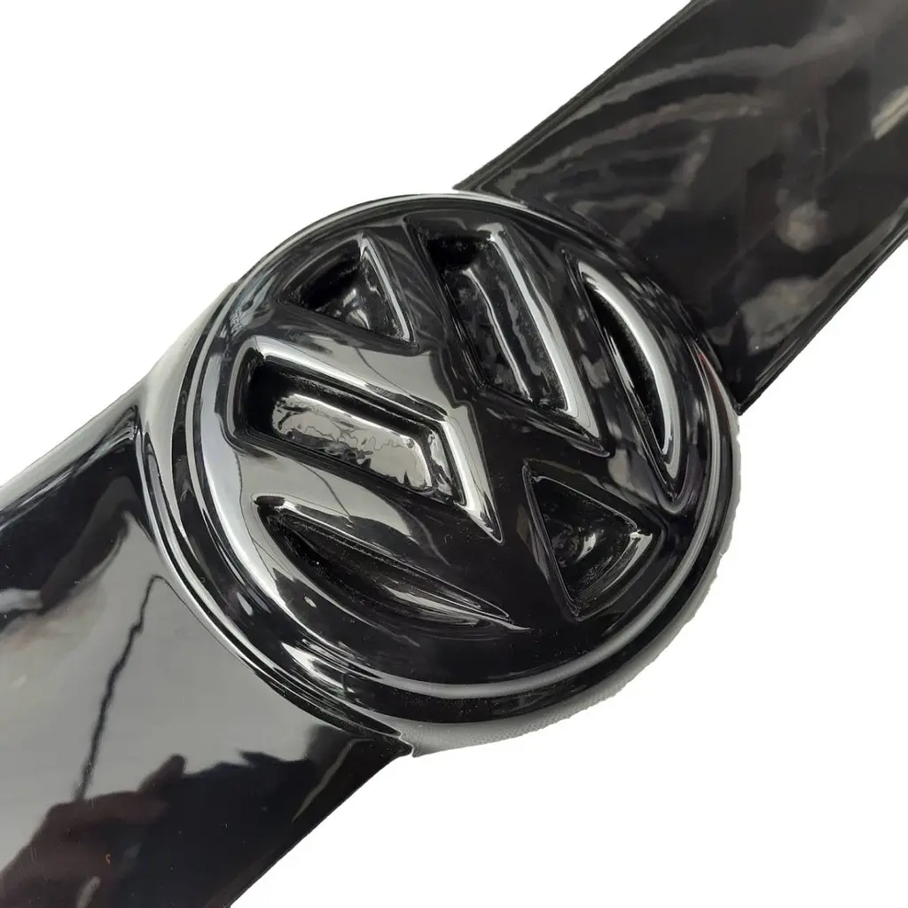 Зимова накладка на решітку радіатора Volkswagen Caddy 2010- Глянець (Voron Glass) - фото 2