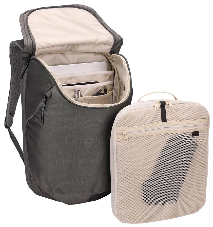 Рюкзак Thule Subterra 2 Expandable Backpack 26-32L TRVL Vetiver Gray (7098756) - фото 5