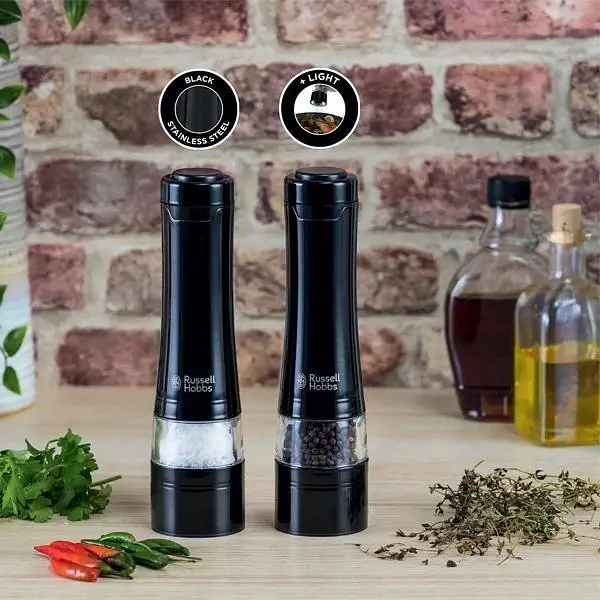 Набір електромлинів для солі та перцю Russell Hobbs 28010-56 Black (23889027001) - фото 7
