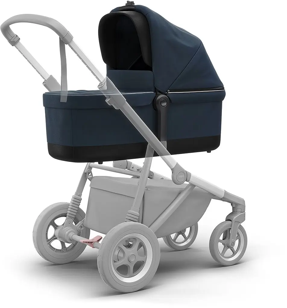 Люлька Thule Sleek Bassinet Navy Blue (TH 11000104) - фото 2