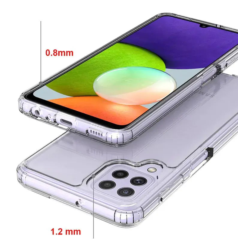 Силиконовый чехол BeCover для Samsung Galaxy M22 SM-M225 Transparancy (706930) - фото 4