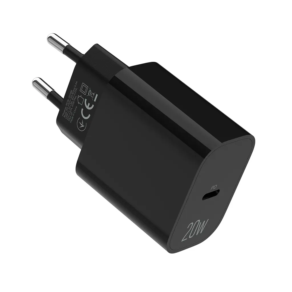 Зарядное устройство сетевое MAKE 20W Type-C PD3.0 Black - фото 7