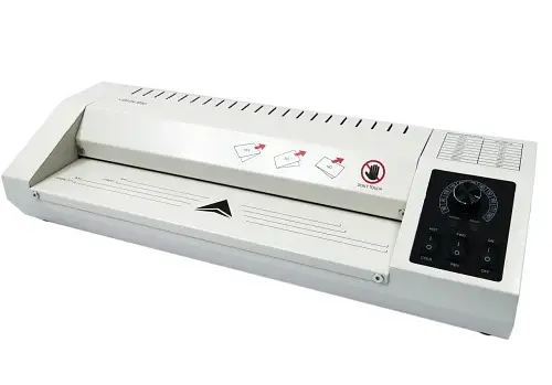 Ламінатор A3, D&A Vision M50, White, 250 мкм, холодне ламінування, регулювання температури, 480 x 195 x 110 мм, 4.6 кг
