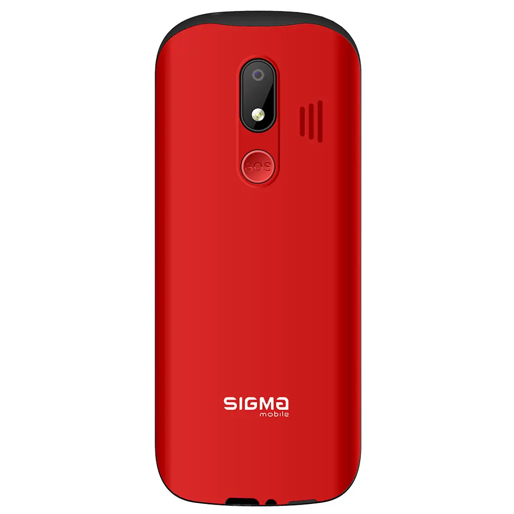 Мобільний телефон Sigma Comfort 50 Optima Type-C Red (4827798122327) - фото 3