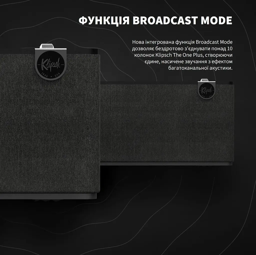Акустическая система Klipsch Home Audio System The One Plus Matt Black (1071959) - фото 8