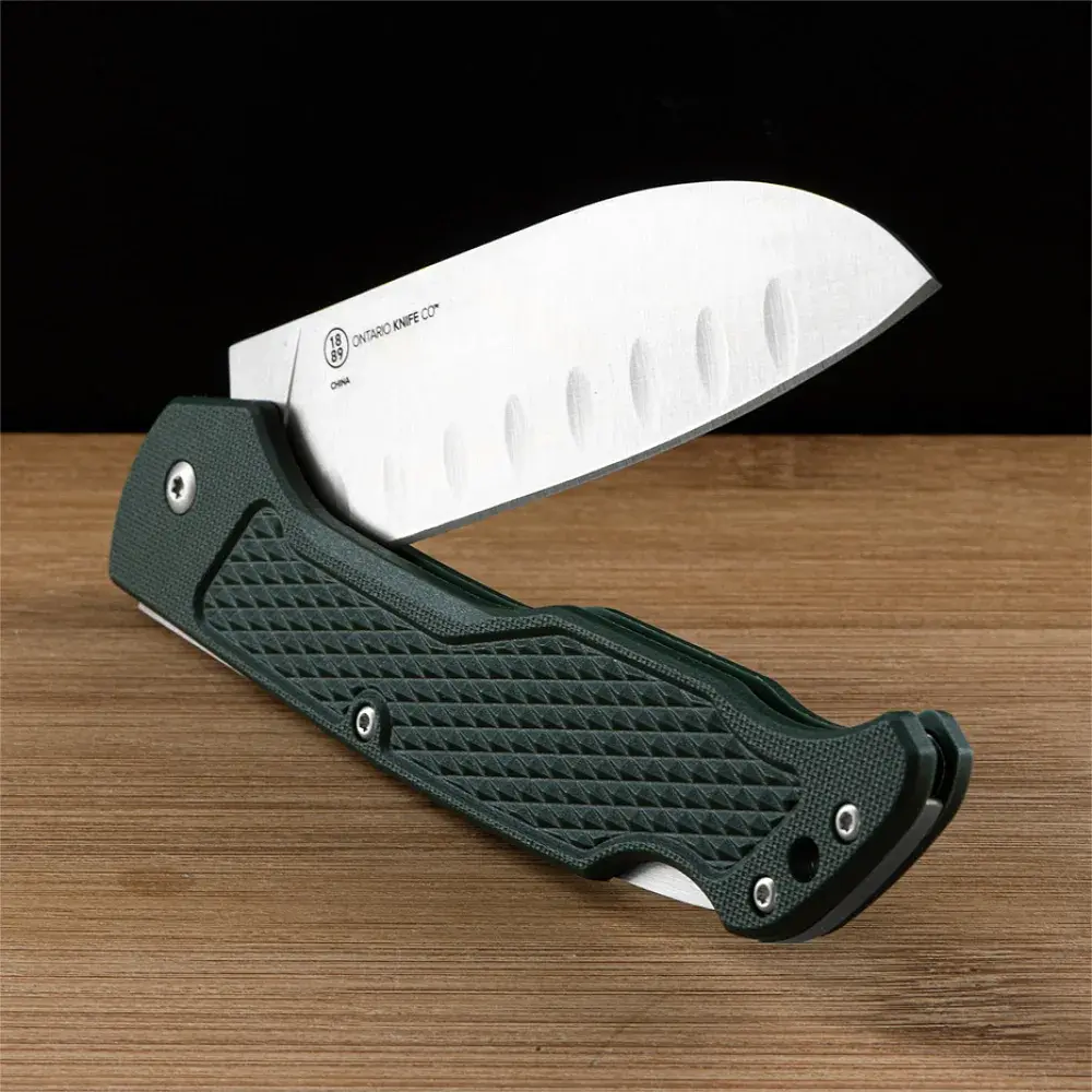 Нож Ontario Knife Camp Plus Santoku - фото 5