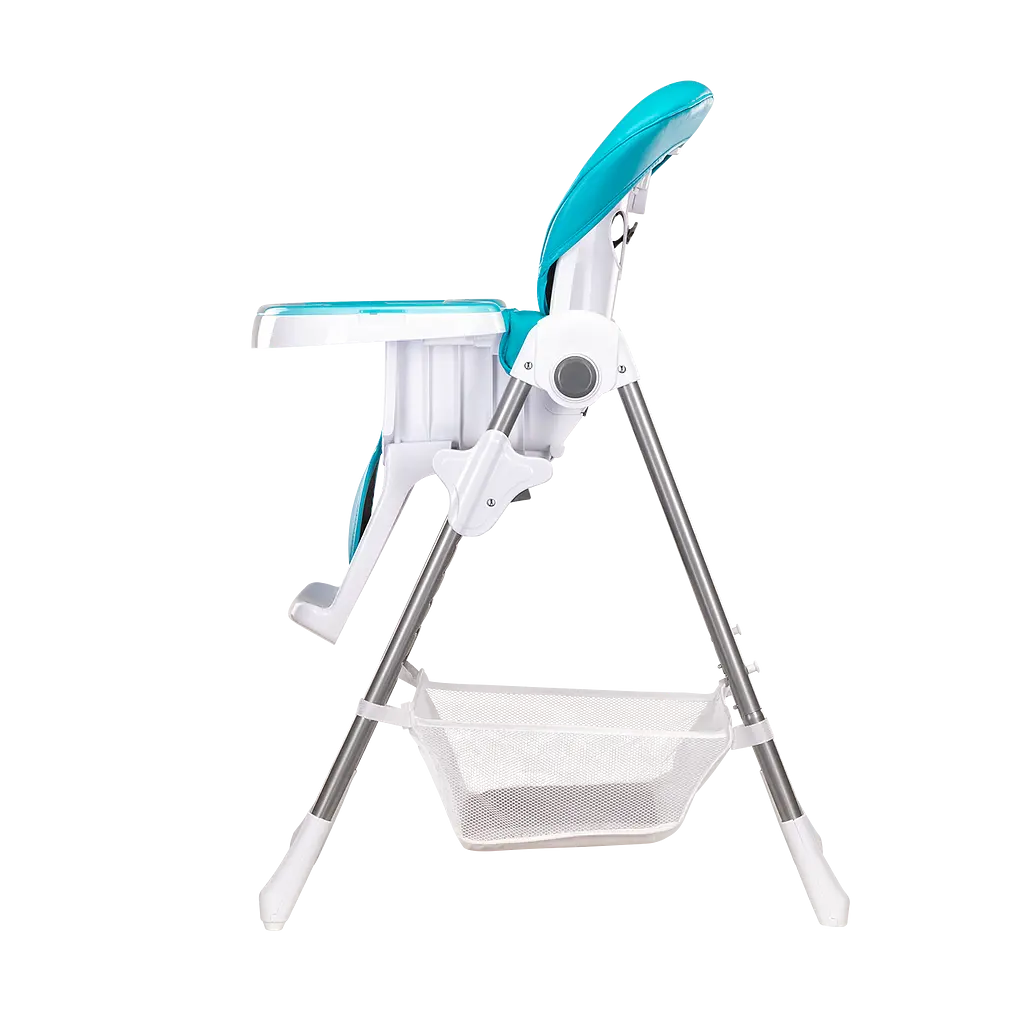 Стільчик для годування Lionelo Linn Plus,бірюзовий з білим (LO.LI03) - фото 4