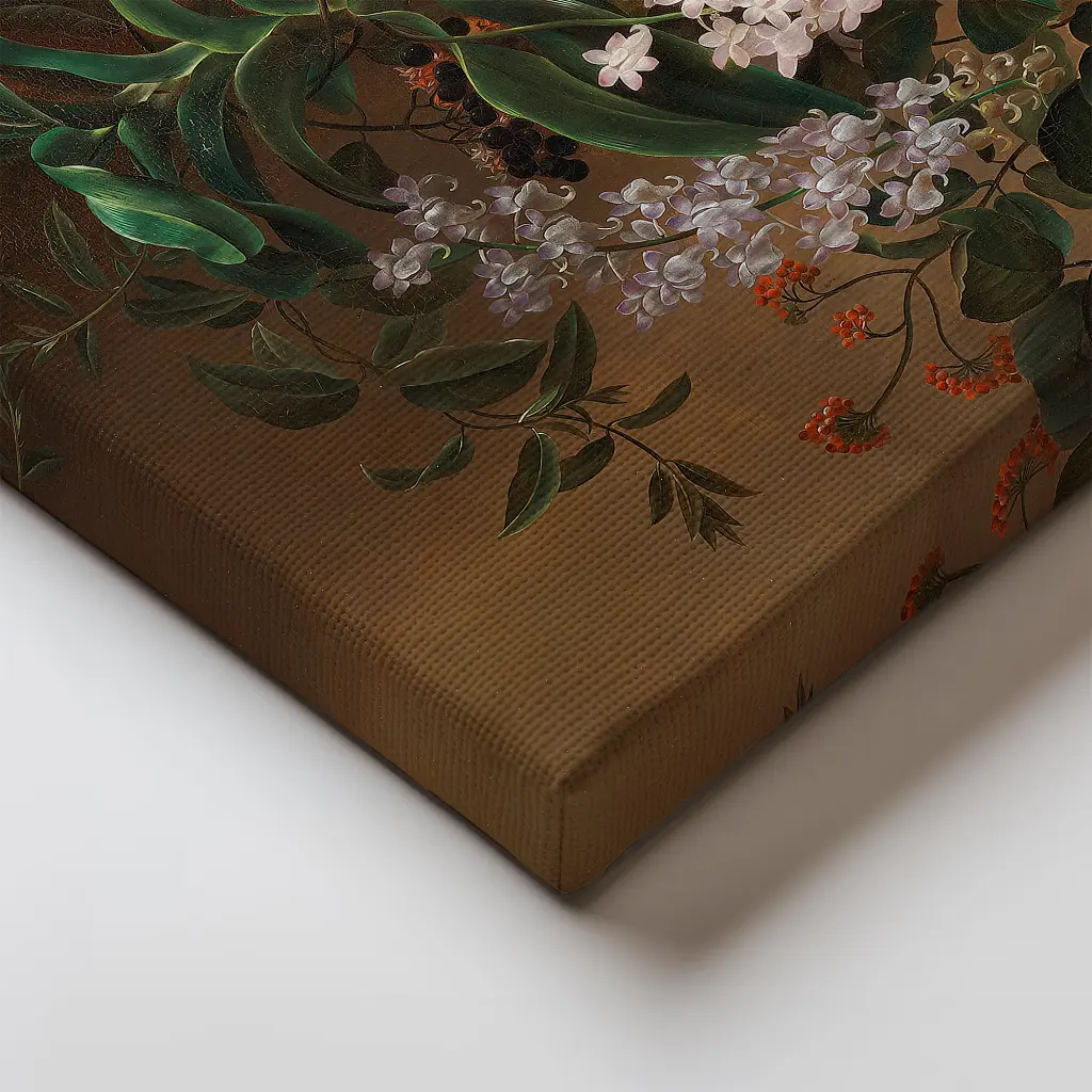 Інтер'єрна картина Натюрморт з орхідеями, Отто Дидрик Оттесен, Still Life, репродукція картини, натюрморт, 60×48 см (id7041) - фото 4
