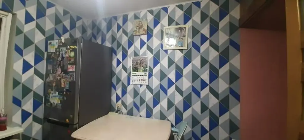 Самоклеюча плівка Sticker Wall SW-00001224 Сині трикутники 0,45х10м - фото 6