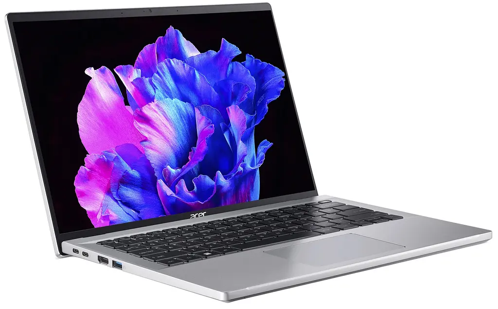 Ноутбук Acer Swift Go 14' SFG14-71 14' 2.8K OLED, Intel i7-13700H, 16GB, F1TB, UMA, Win11, серебристый (NX.KF1EU.002) - фото 4