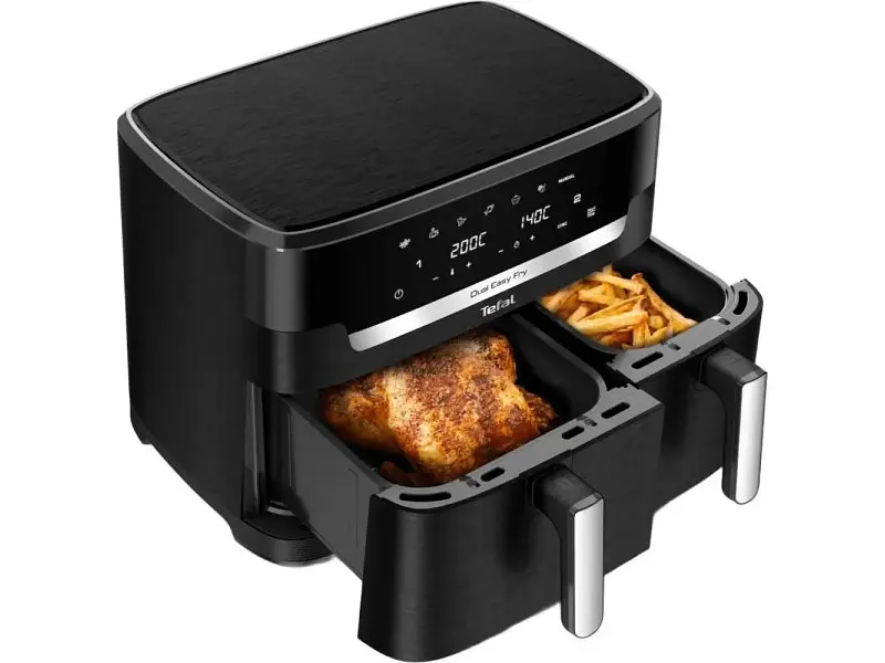 Мультипіч (аерофритюрниця) Tefal Dual Easy Fry XXL EY942HE0 - фото 2