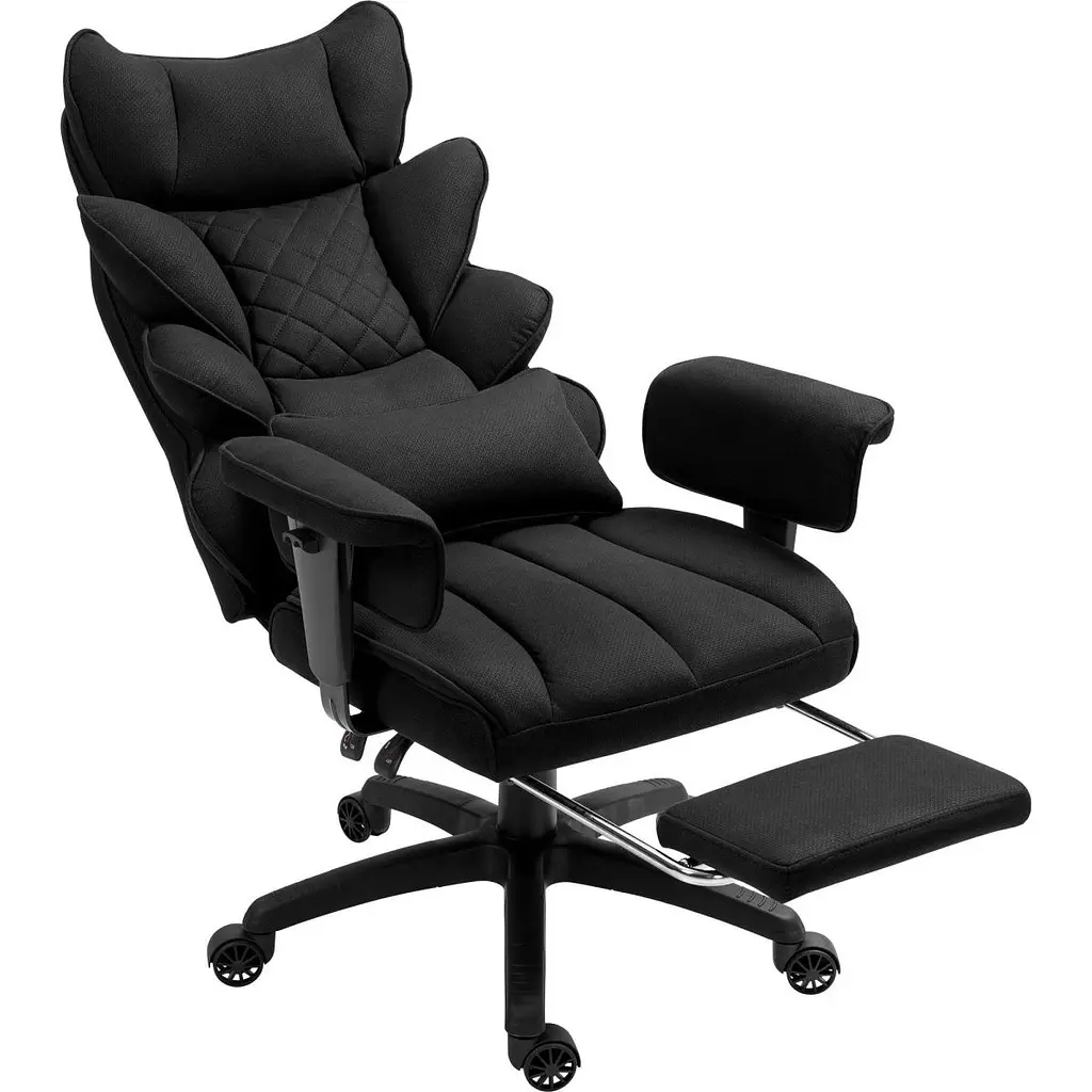 Офисное кресло GT Racer B-2511 Fabric Black [125572] - фото 3