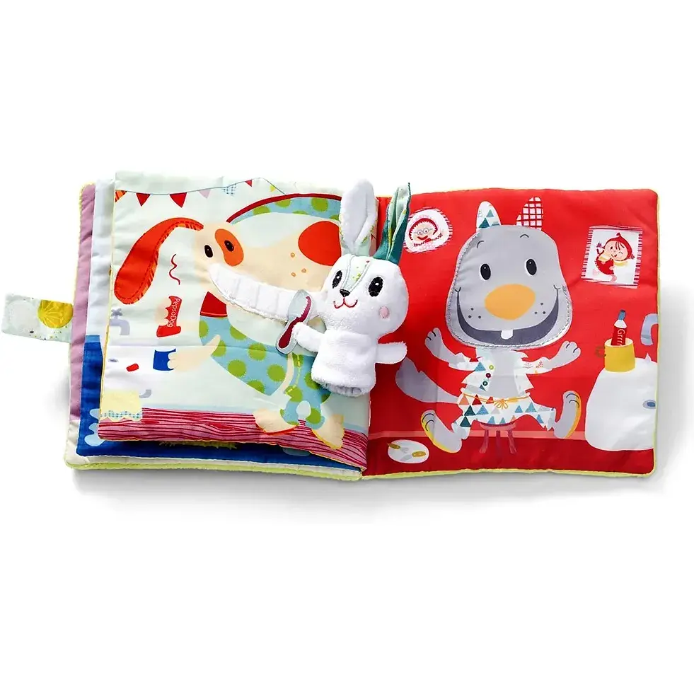 Розвиваюча м'яка книга Lilliputiens Кролик - зубний лікар (86831) - фото 4