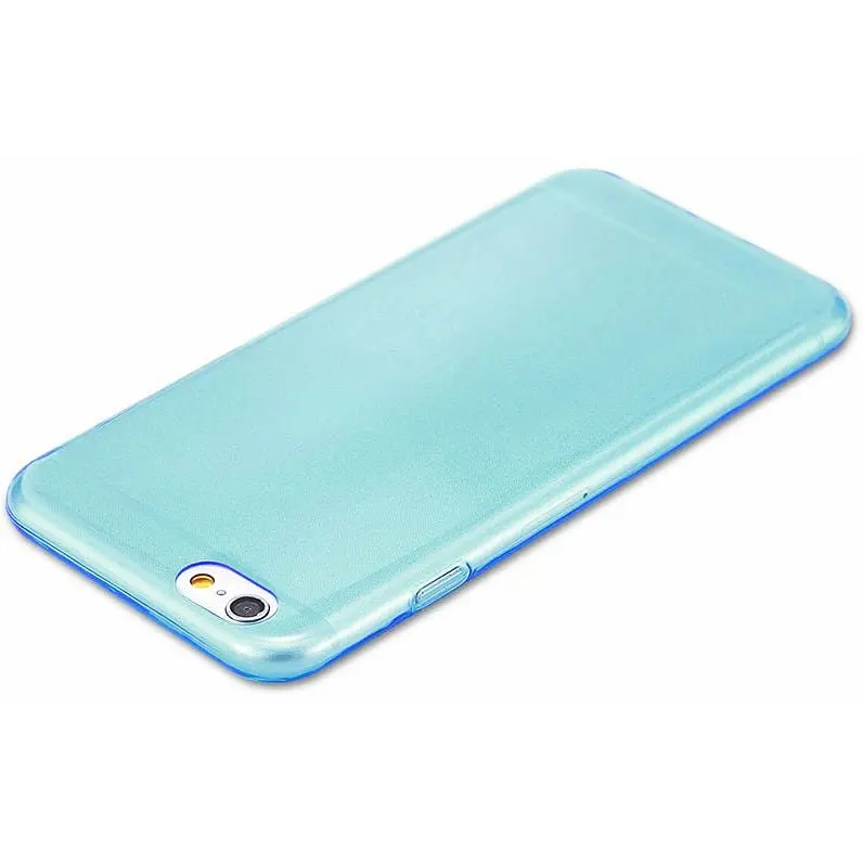 Чохол-накладка Remax Ultra Thin Silicon 0.2 mm iPhone 6 Plus/6S Plus Blue - фото 2