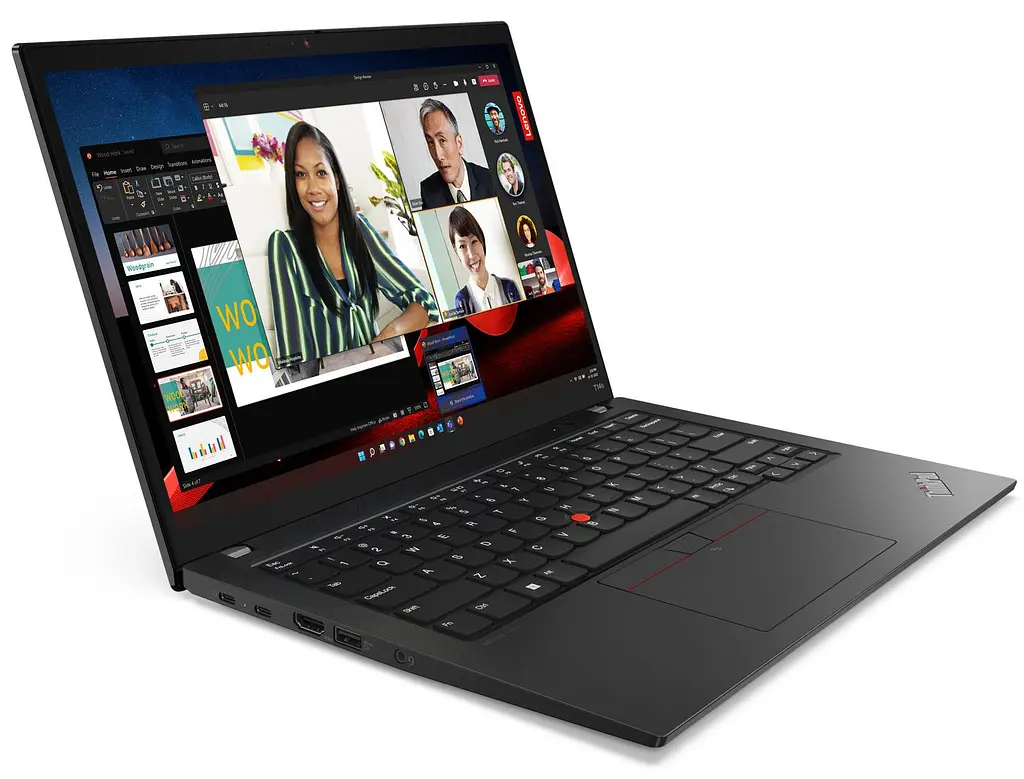 Ноутбук Lenovo ThinkPad T14s-G4 14' WUXGA IPS AG, AMD R7-7840U, 32GB, F1TB, UMA, Win11P, чорний (21F9S0R300) - фото 2
