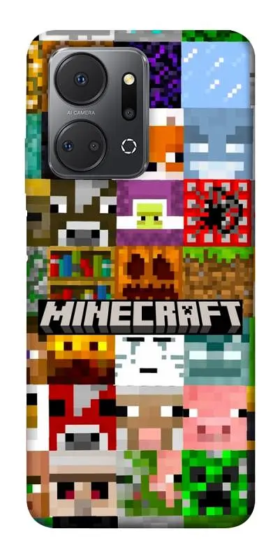 Чохол Demsky Minecraft collage для Huawei Honor X7a