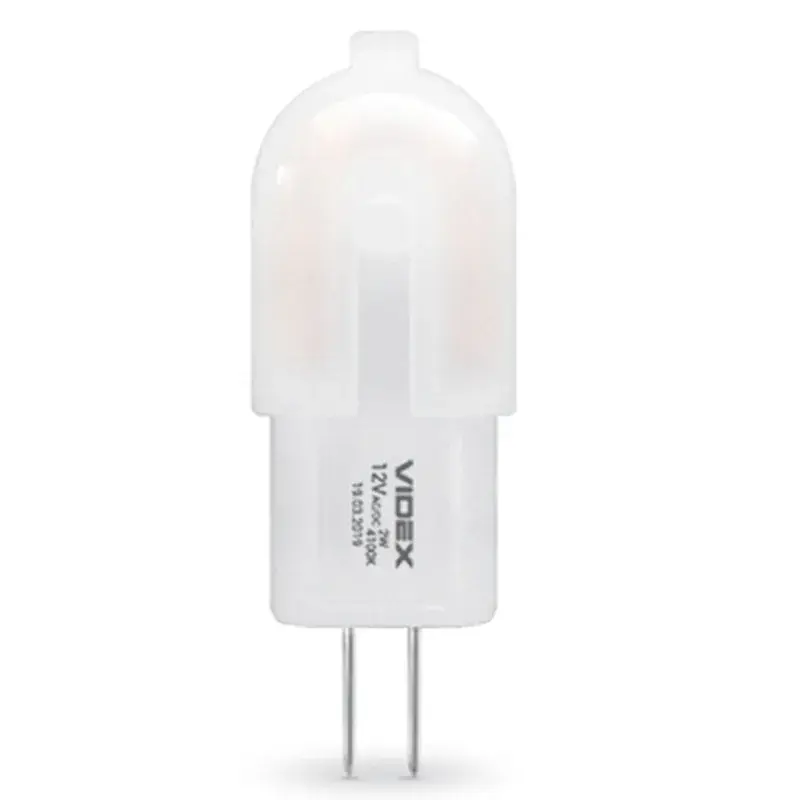 Лампочка Videx G4C 12V 2W G4 4100K (VL-G4C-02124) - фото 2