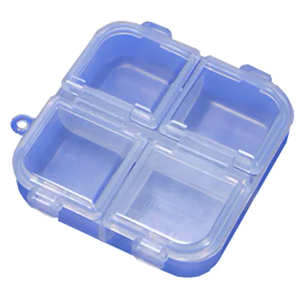 Коробка Meiho Square 4 case 66x66x18mm Clear - фото 3