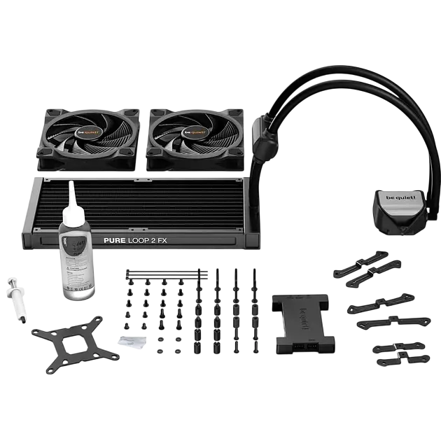 Водяне охолодження be quiet! Pure Loop 2 FX 280 ARGB Black (BW014) - фото 3