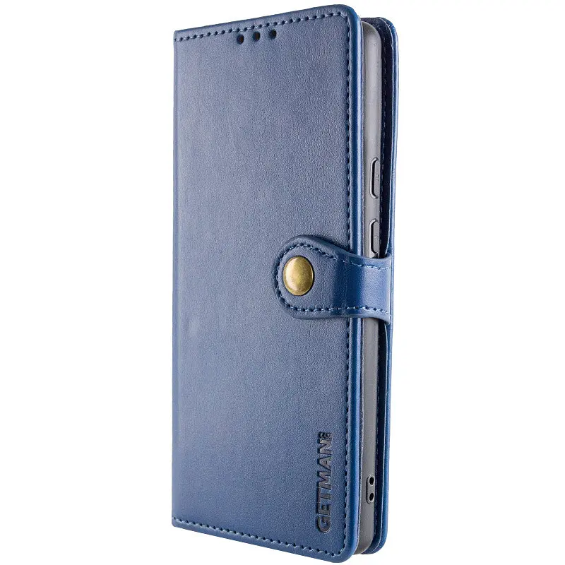 Шкіряний чохол-книжка GETMAN Gallant (PU) для Oppo A60 4G Синій - фото 2