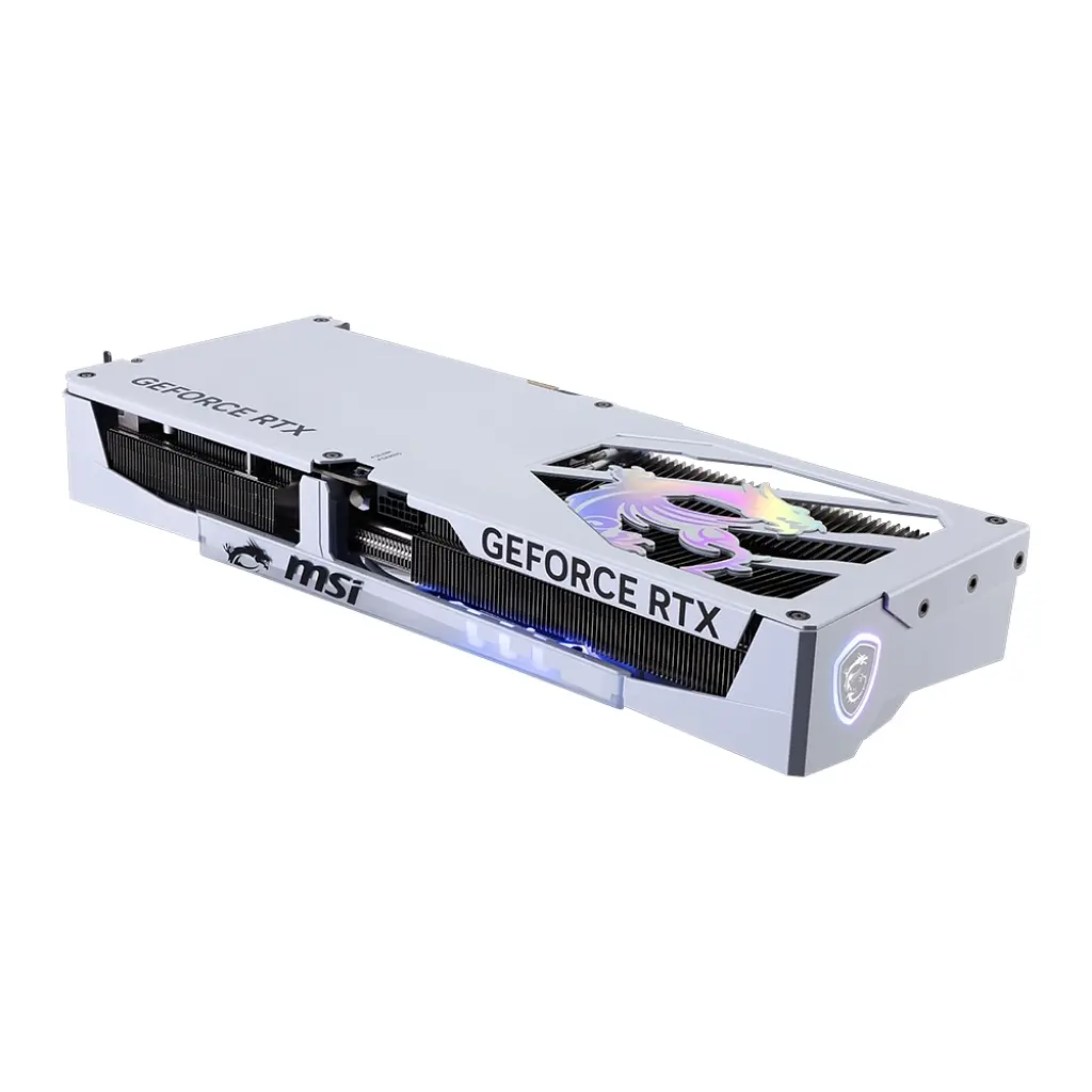 Відеокарта MSI GeForce RTX5080 16GB GAMING TRIO OC WHITE (RTX 5080 16G GAMING TRIO OC WHITE) - фото 2