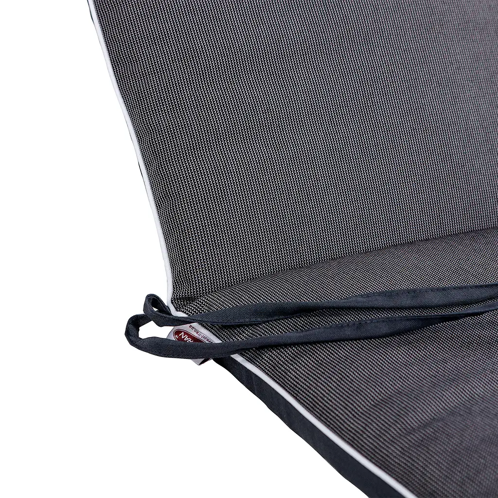 Матрас для шезлонга Ost-Fran Trio тексилк серый меланж FL-501/631, 189x58x5 см - фото 3