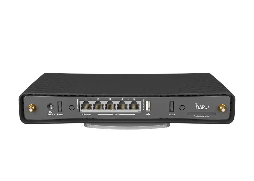 Бездротовий маршрутизатор (роутер) Mikrotik hAP ac3 (RBD53iG-5HacD2HnD) [64980] - фото 4