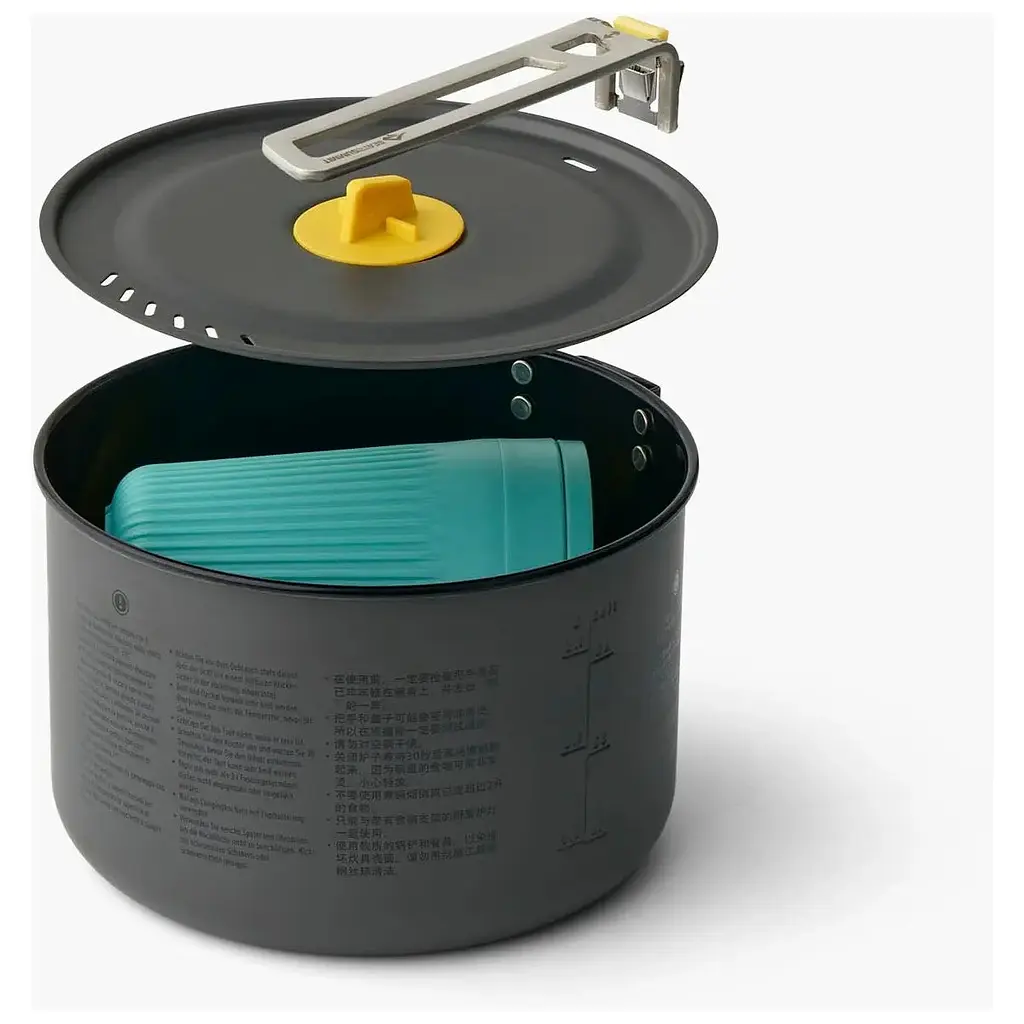Набір посуду Sea To Summit Frontier UL One Pot Cook Set 1P M (1033-STS ACK027031-122105) - фото 6