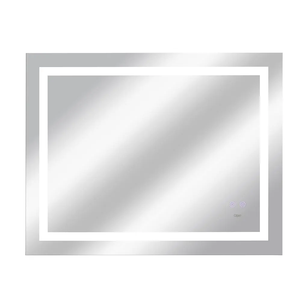 Дзеркало Qtap Mideya 900x700 з LED-підсвічуванням Touch, з антизапотіванням, з диммером яскравості Reverse QT2078NCF9070W - фото 4