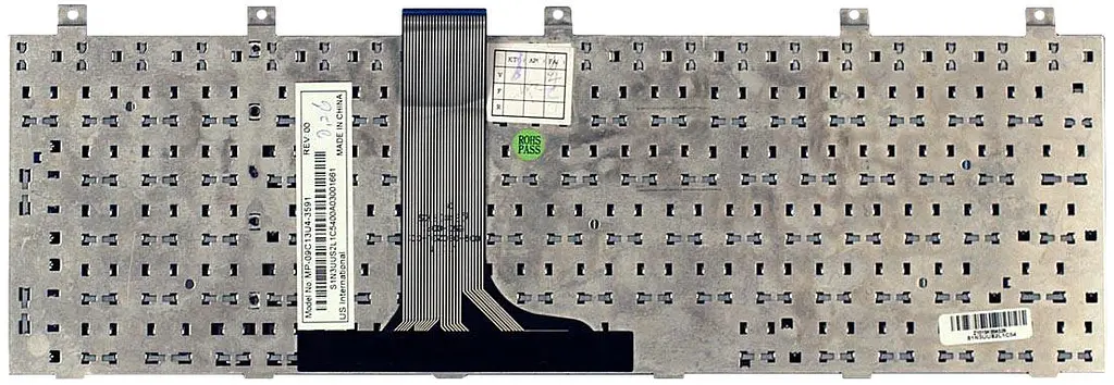 Клавіатура для ноутбука MSI (VR705, GE600, GE603, GT627, GT628, GT640, GT725, GT727, GT729) Black - фото 2