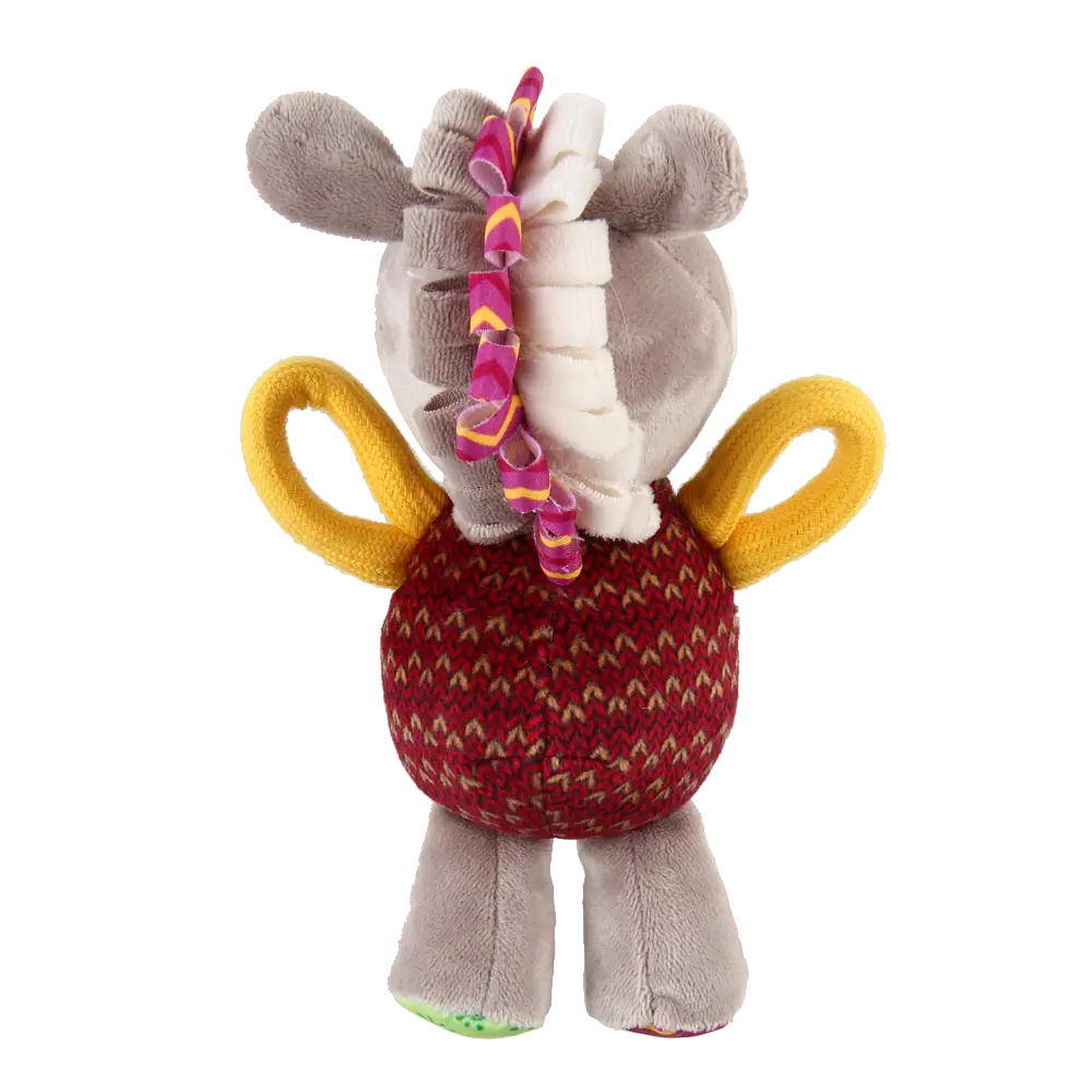 Іграшка для Собак Gigwi Plush Friendz Віслюк з пищалкою 16 х 8 х 8 см - фото 2