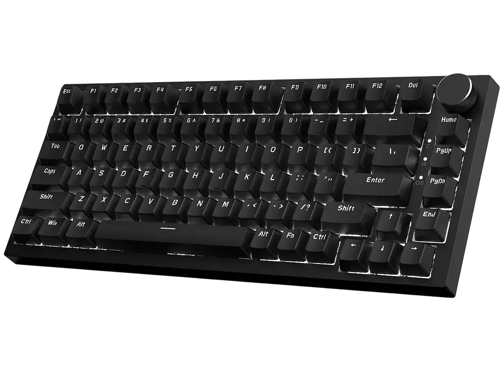 Клавіатура Ajazz AK820 Red Switch Black - фото 3