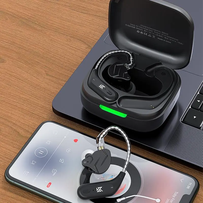 Bluetooth-модуль KZ AZ09 з завушинами C pin чорний - фото 7