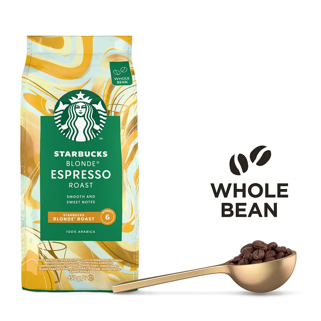 Кава в зернах Starbucks Blonde Espresso Roast арабіка 450 г купити