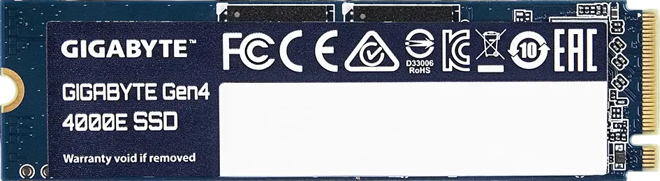 SSD M.2 Накопичувач Gigabyte Gen4 4000E 500GB (G440E500G)