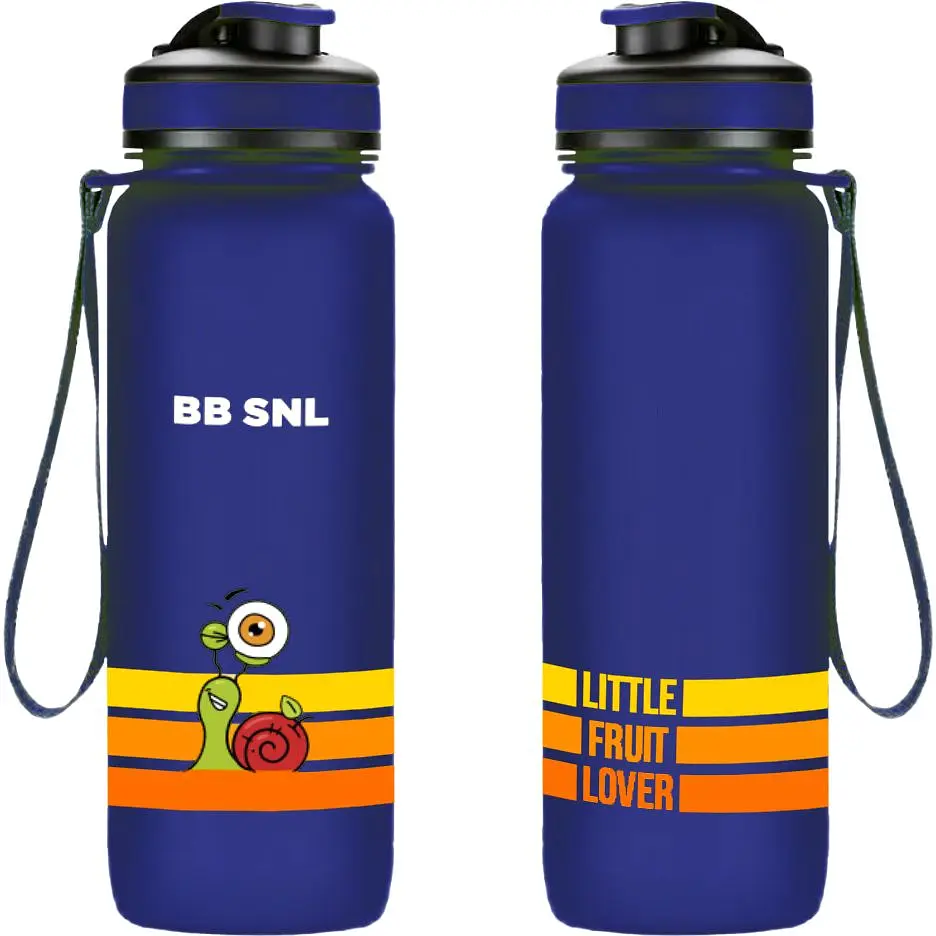 Бутылка для воды BB SNL Little Fruit Lover 650 мл синяя - фото 2
