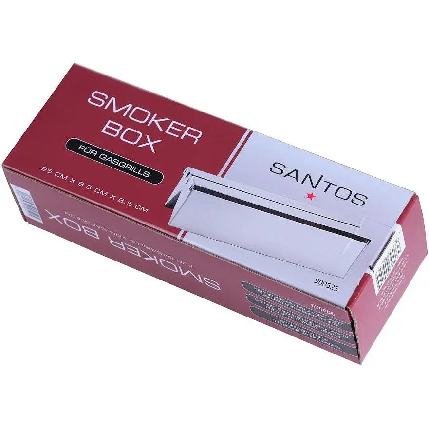 Коробочка для копчення Santos для газових грилів 25х8.6х6.5 см (900525) - фото 4